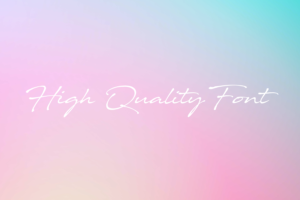 女性向けデザインにおすすめの高品質なフォント紹介